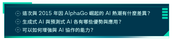 AI 創新思維：預測與效率並舉